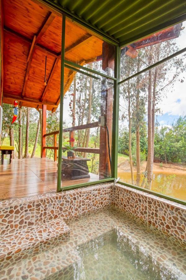 Nemocon Cabana Tipo Glamping Savieza Life Experience מראה חיצוני תמונה