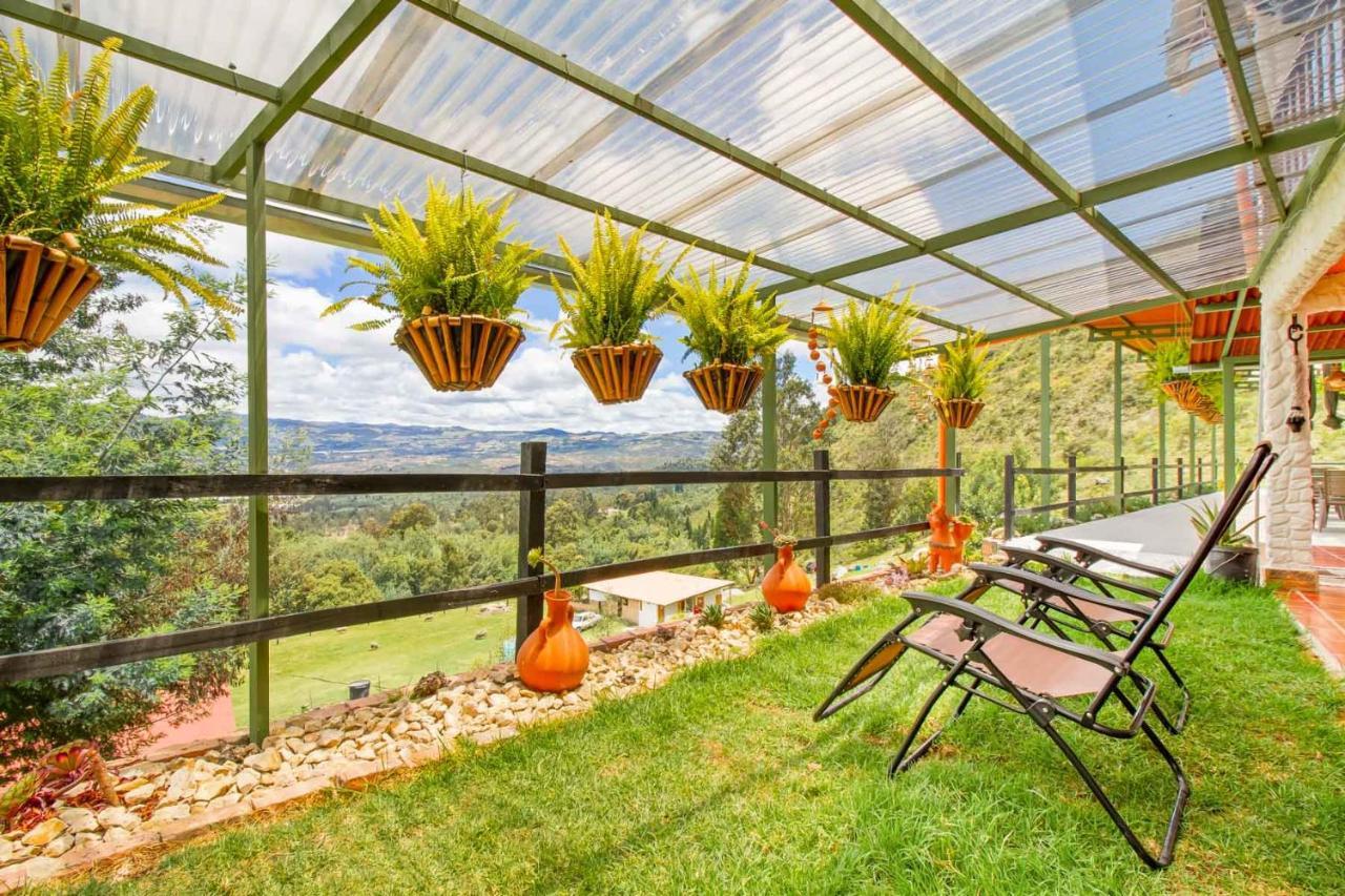 Nemocon Cabana Tipo Glamping Savieza Life Experience מראה חיצוני תמונה